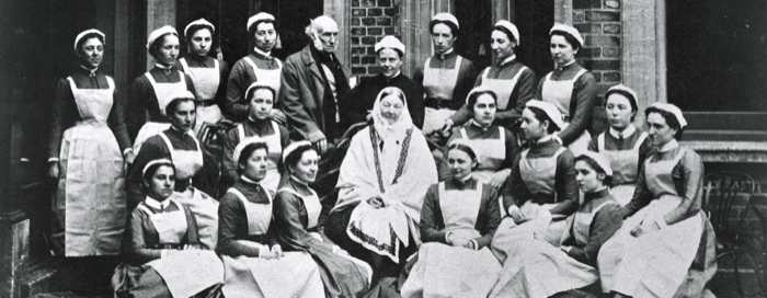 Florence Nightingale and Nurses Sent to the Crimean War