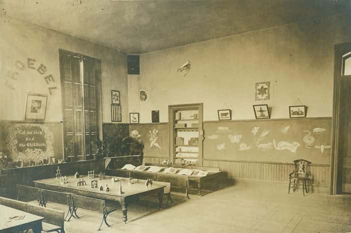 The First Free Kindergarten Opens in St. Louis Missouri