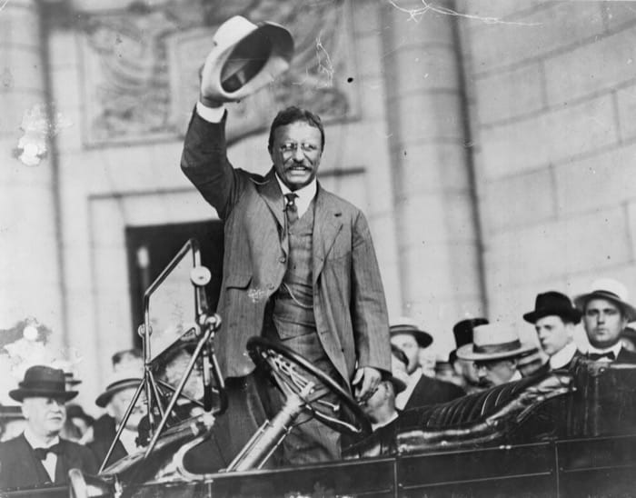 Theodore Roosevelt becomes the youngest US President