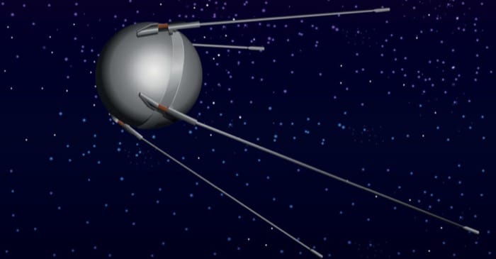 Soviet Union launches Sputnik I