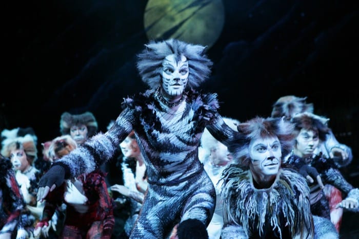 Musical "Cats" opens at Winter Garden Theater on Broadway NYC