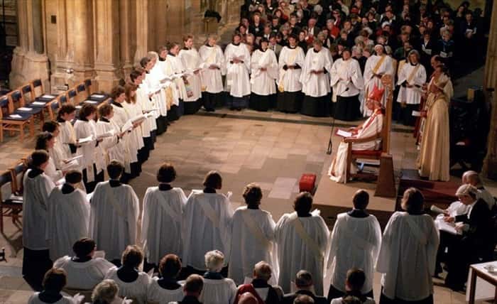 The Church of England approves female priests