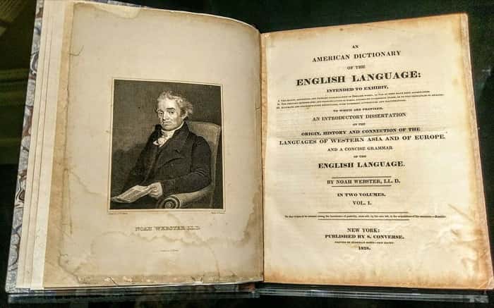 The First American Dictionary was Published
