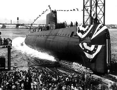 The Launch of the USS Nautilus