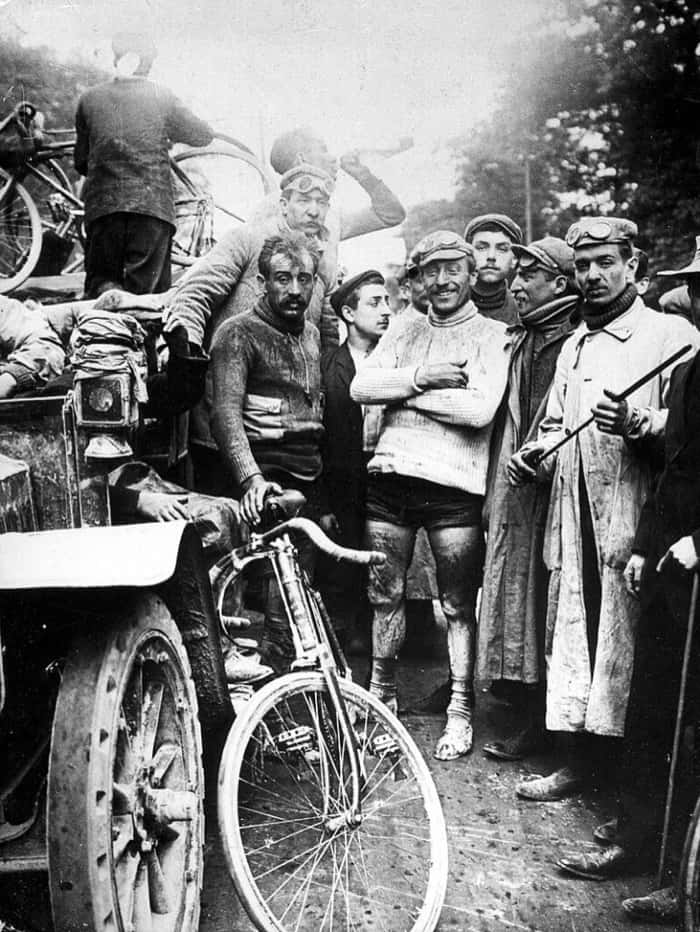 The First Tour de France Bicycle Race