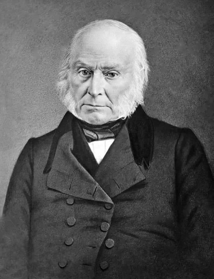 President John Quincy Adams was Born