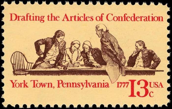 The Adoption of the Articles of Confederation